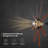 66" Industrial Ceiling Fan with Light Kit and Remote Control, 8 Reversible Blades