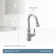 Weymouth Pull Down Bar Faucet with Power Clean
