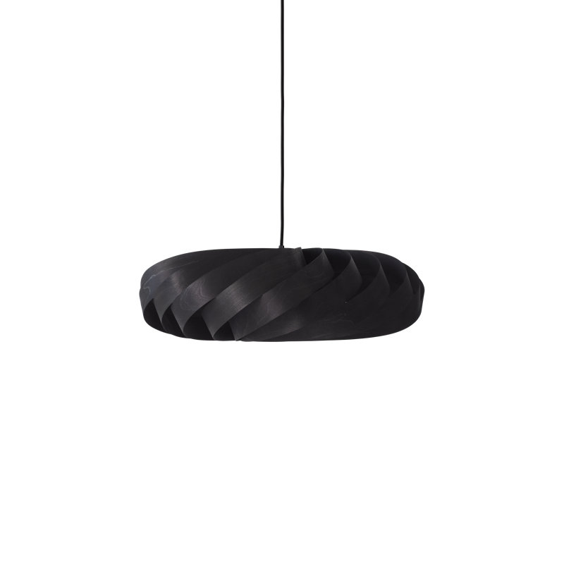 TR5 Pendant, Black, 7.87" H x 23.62" W x 23.62" D