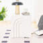 Table d'appoint carrée, petite table basse, table d'appoint, table de chevet pour salon, chambre à coucher-130149511