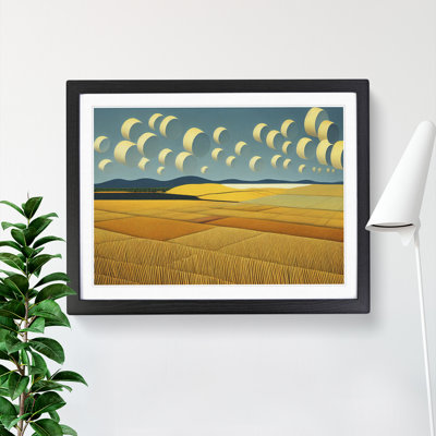 Evolving Wheat Field - Single Picture Frame Print