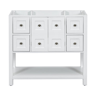 35.6'' Single Bathroom Vanity Base Only