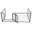 Enclos pour animaux 4 panneaux-76798840