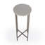 Nigella Granite Cross Legs Side Table-1908165121