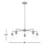 Rooks 5-Light Chandelier-1185410089