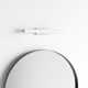 Erby Single Light Aluminum Dimmable LED Flush Mounted Sconce
