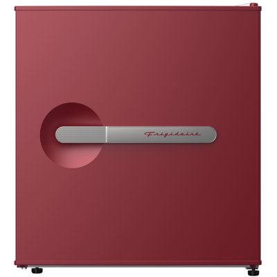 Frigidaire, 1,6 pi³ Pi. Réfrigérateur compact rétro, ouvre-bouteille latéral intégré