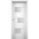Porte blanche standard en verre givré Sete