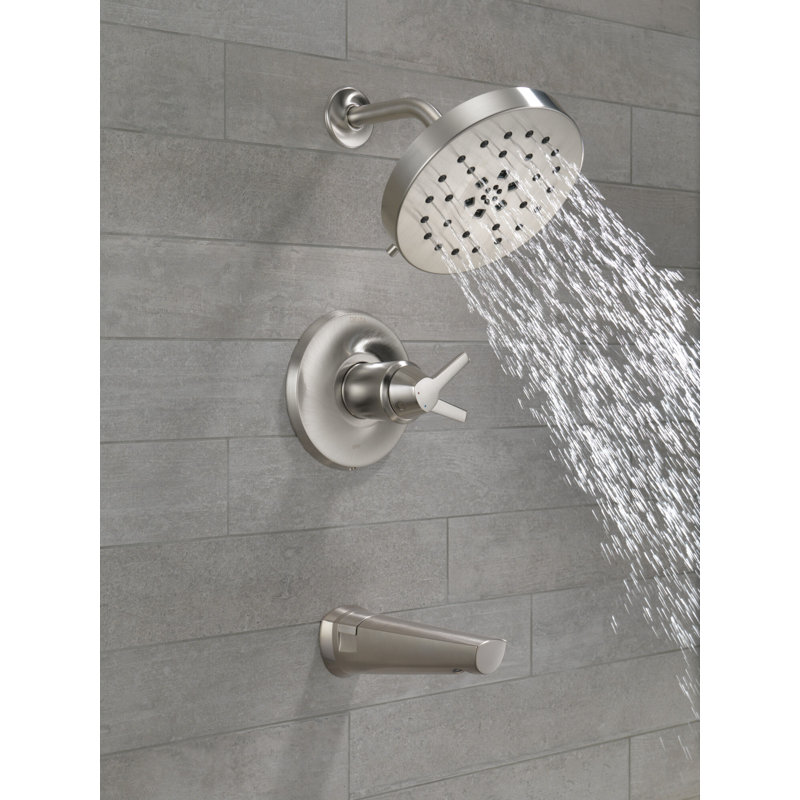 Robinet de baignoire et douche Galeon ™, Lumicoat inoxydable