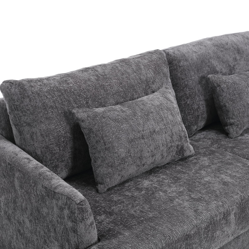 68,9 po Deshazer, Gris chenille