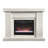 44.5"W Electric Fireplace & Mantel Package-1898120637