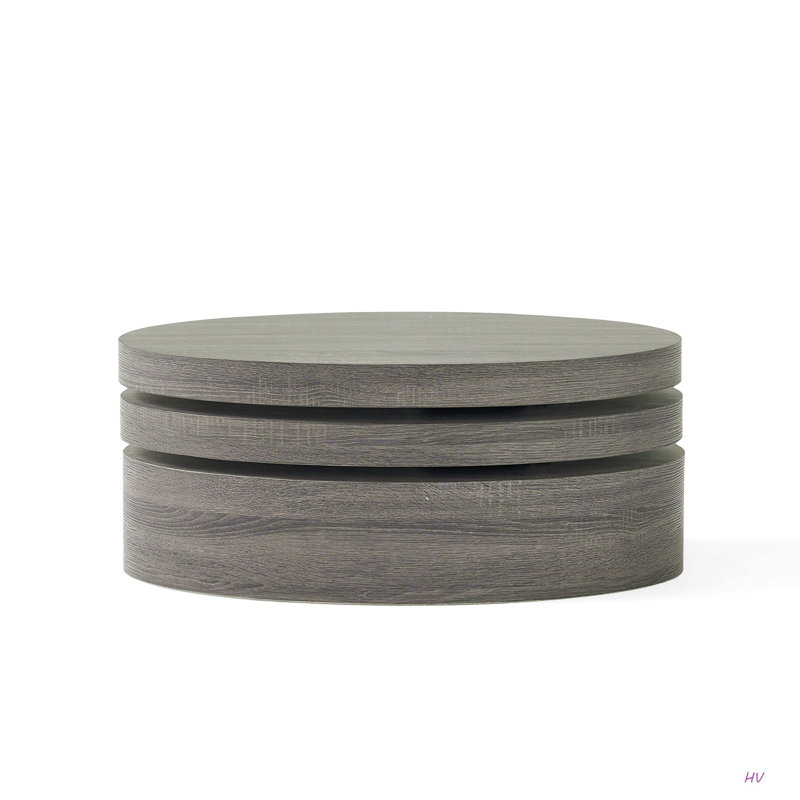 TABLE BASSE MODERNE ROTATIF - Mat