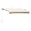 META 250cm W x 200cm D Fabric Beige Cover Retractable Patio Awning