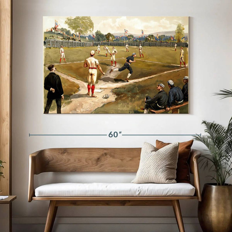 Sireci Baseball, 34" H x 51" W