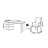 Nordic Creative Style Desk and Chair Set