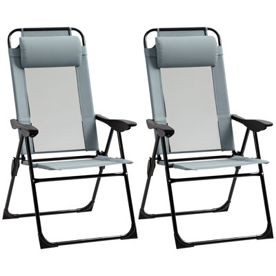 Folding Reclining Beach Chair