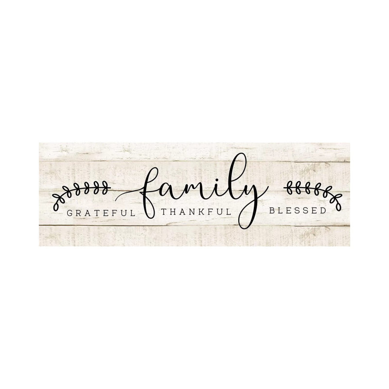 Family by CAD Designs - Wrapped Canvas Panoramic Print, 121.92 cm H x 40.64 cm W x 1.91 cm D