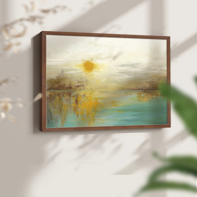 «Last Day of Summer» - Reproduction encadrée - Restickable