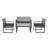 4-Piece Outdoor Patio Furniture Set-124919951-124919953