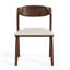 Chaises d'appoint en bois massif Rozella