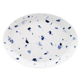 Terrazzo Azzurro Bone China Platter