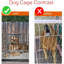 Cage pour chien en acier inoxydable Fasano-917875272