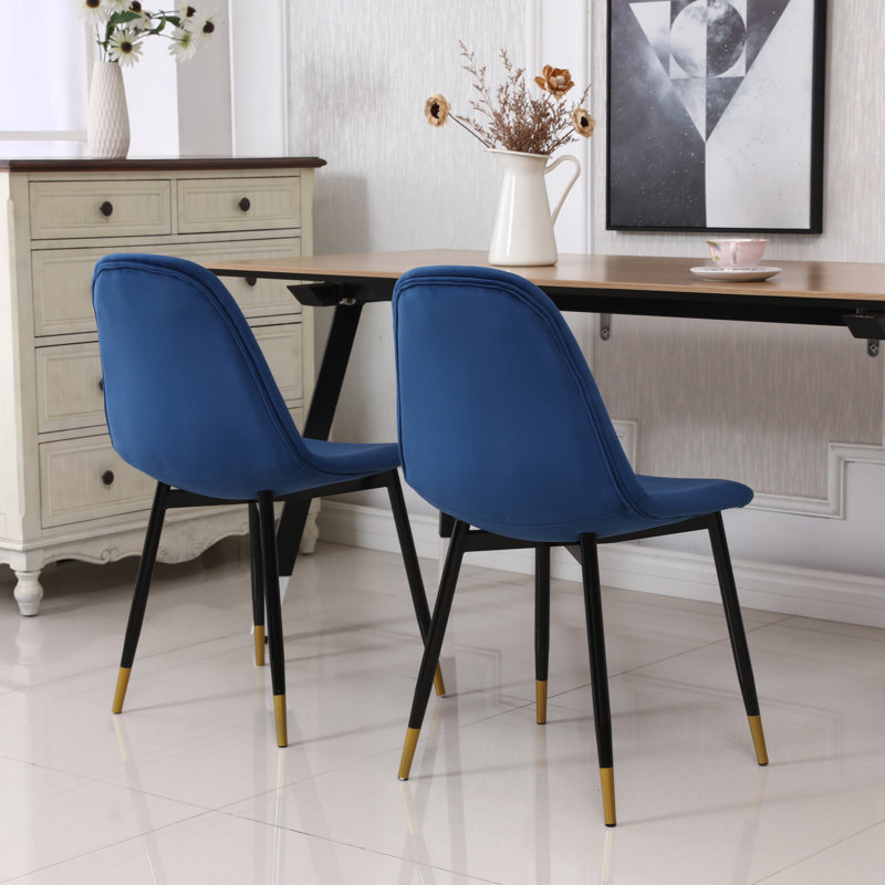 Chaises de salle à manger Lassan, Blue