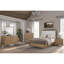 Table de chevet 3 tiroirs Latte Finish