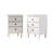 Lafever Mid-Century Modern Minimalist 3-Drawer Solid Wood Nightstands-867400805