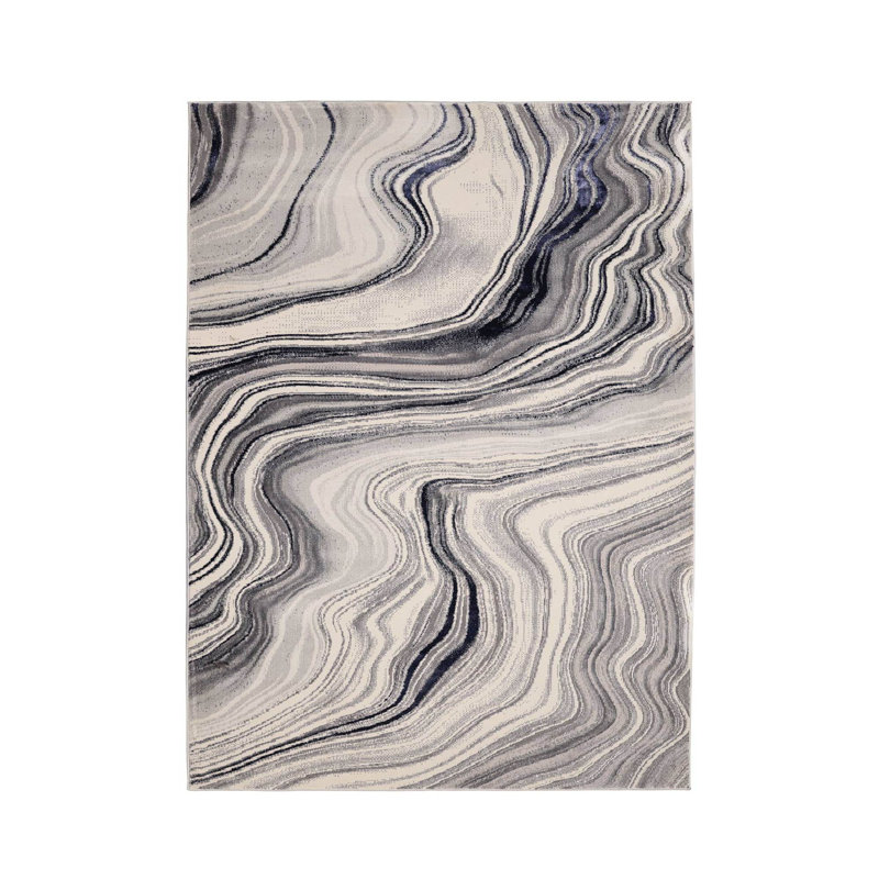 Abstract Area Rug, Rectangle 200 x 290 cm