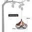 Bittner Metal Hanging Suet Bird Feeder