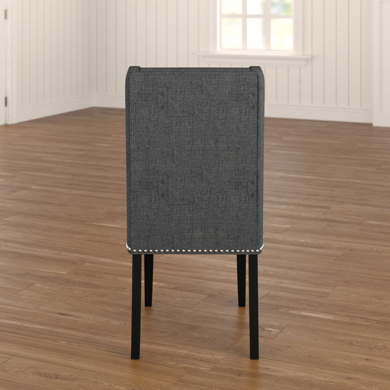 Modway Baron Fabric Dining Chair, Gray