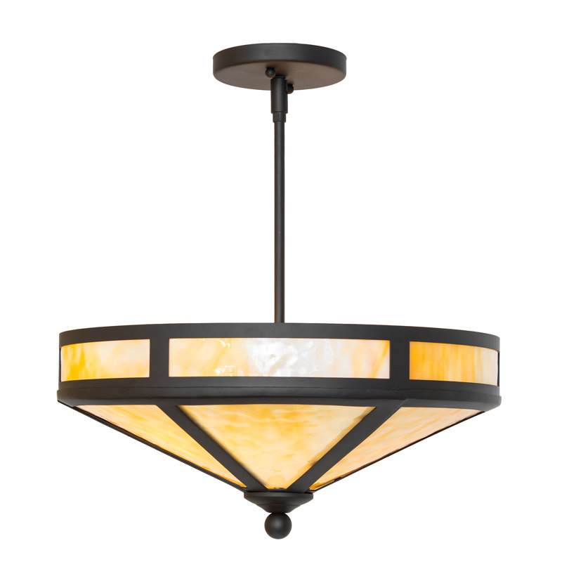 2 - Light Semi Flush Mount