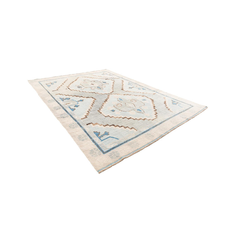Tapis bleu clair Kalmanovitz
