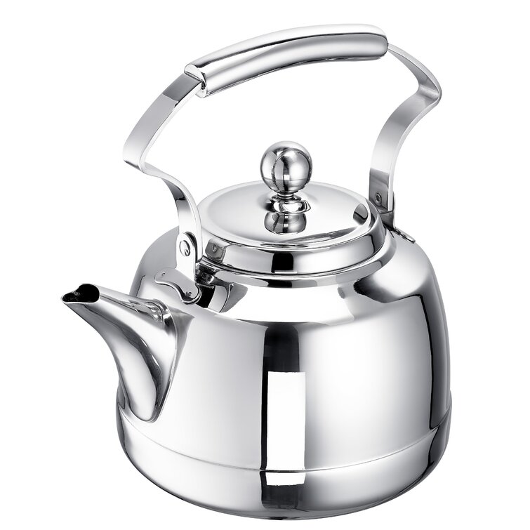 Nick 1 L Stainless Steel Kettle