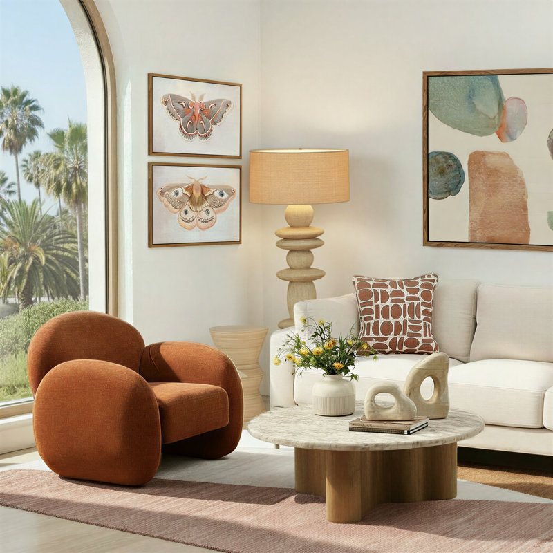 Reyan Coffee Table Beige
