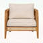 Outdoor Patio Cushioned Arm Chair