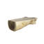 Table basse en forme de bloc en bois massif
