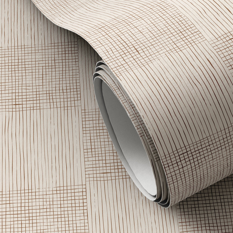 Checkers Terralon Wallpaper Roll, Terracotta II