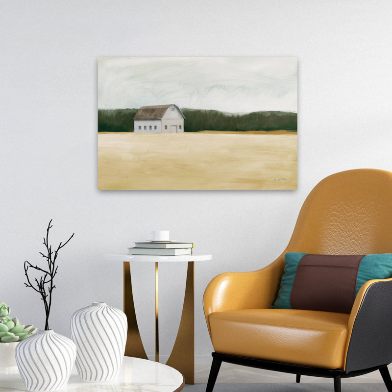 Maison de campagne / grange de printemps, H 24 po x l 16 po