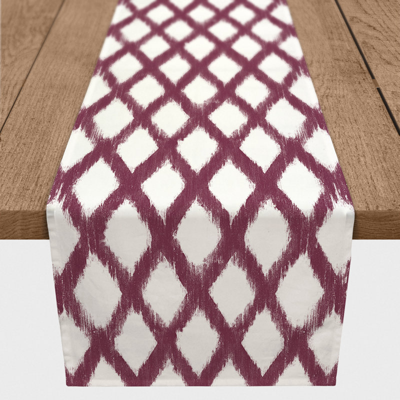Chemin de table Carlvin, 72 po x 16 po, Mauve