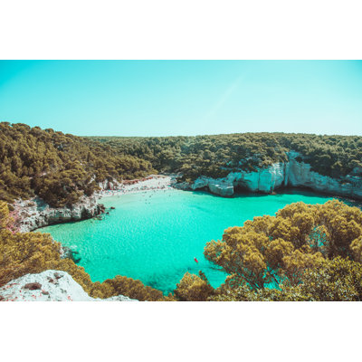 Macarella Beach 1 Piece Wrapped Canvas Wall Art