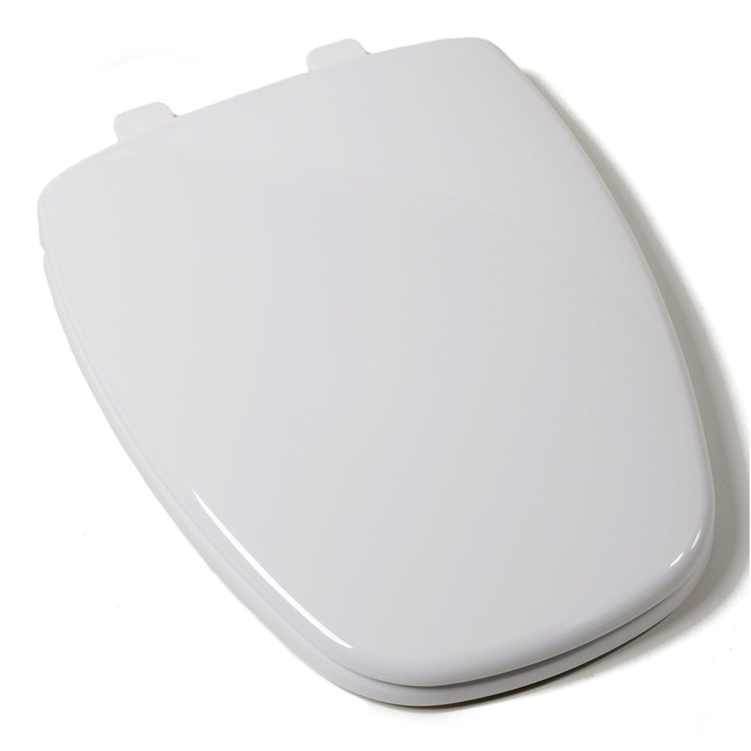 Elongated Toilet Seat and Lid Bath Décor