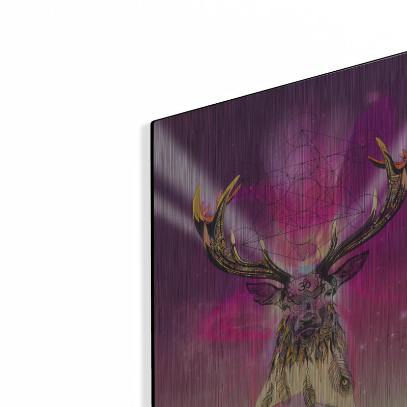 «Cosmic Stag» par Karin Roberts, H 16 po x l 12 po