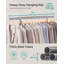 Bonville Adjustable Rolling Clothing Rack-1157794830