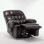Fauteuil inclinable en cuir Vegan