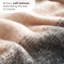 Faux Mohair Throw - Soft Fringed Ombre Blanket-1445907681