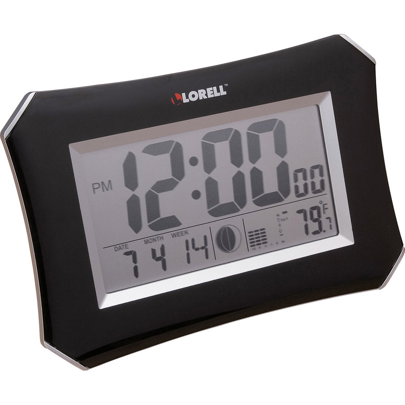 Horloge murale lcd