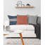 Housse de coussin décoratif à rayures 100% coton Contemporary-1011813945-1011813944