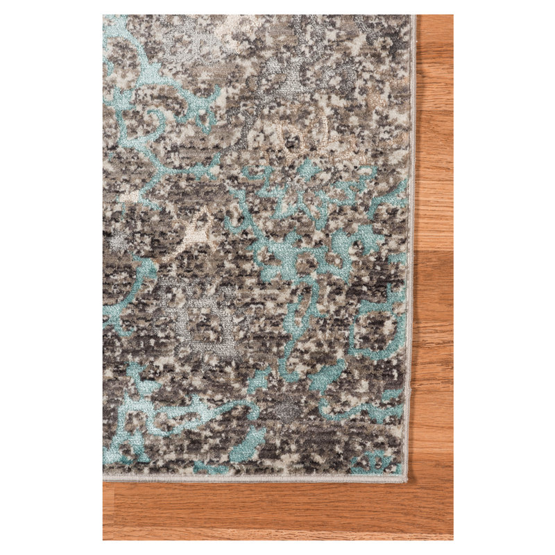 Grable Abstract Indoor Rug, Rectangle 3'11" x 5'7"